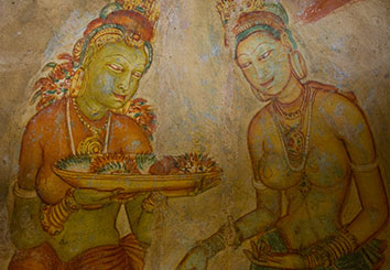 Paintings in Sigiriya